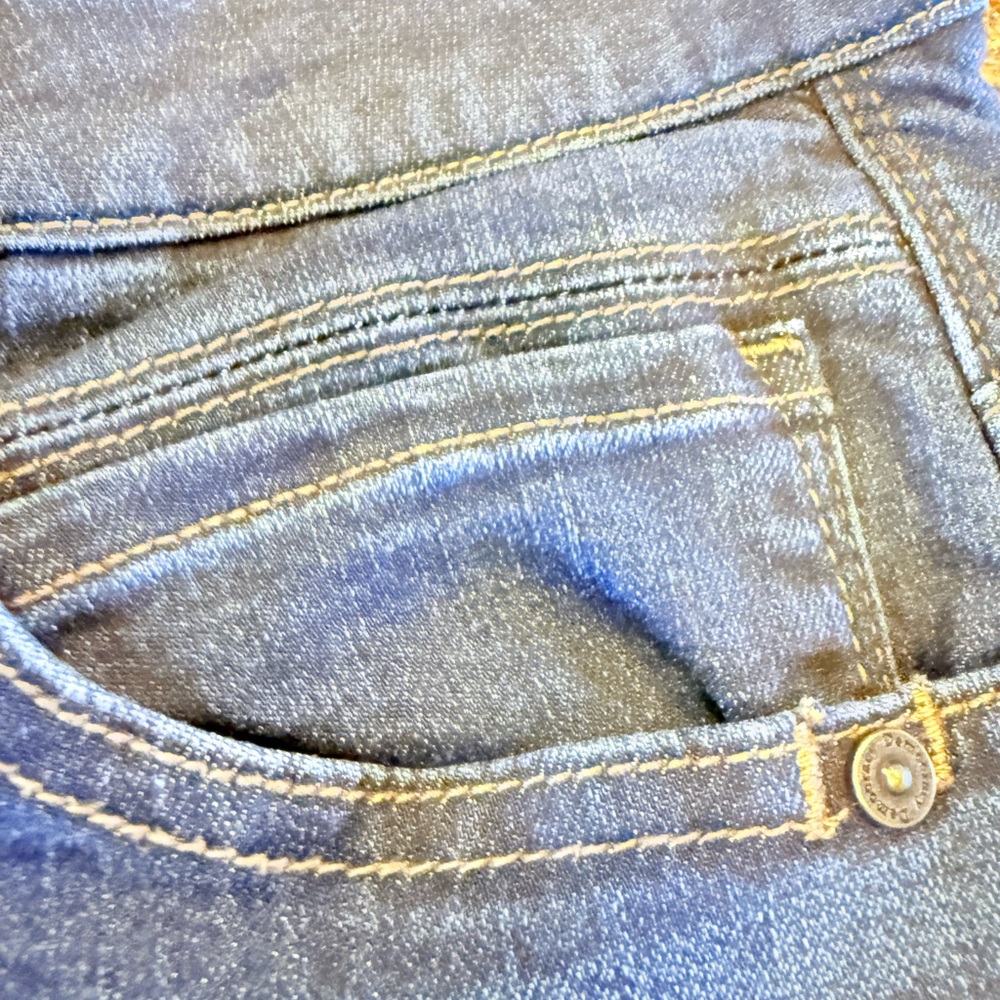 Democracy Classic Blue Women's Blue Jeans 12p Petite “Ab”Solution - Picture 14 of 16
